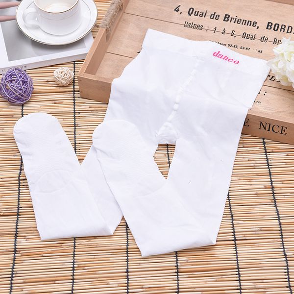 

children' pantyhose spring and summer girls' white silk slip dance stockings veet anti pilling baby bottoms, Red;black