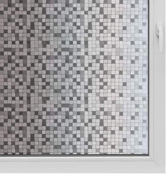

bunpig 3d decorative window film mosaic privacy door film sun blocking window sticker stained static adhesive covering for glass