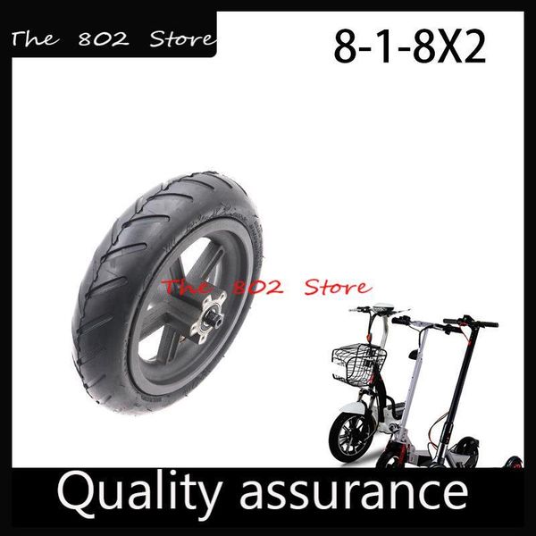 

motorcycle wheels & tires 8 1/2x2 (50-134) pneumatic rear tire wheel with 5-hole disc brake hub aluminum rim for electric scooter zero9