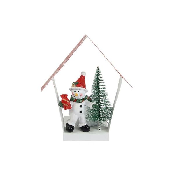 

candle holders metal christmas snowman/santa/elk tea light