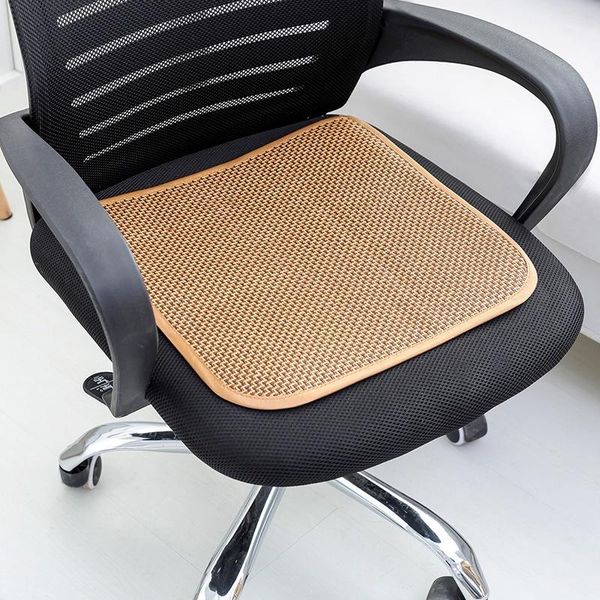 

2pcs summer cushions mahjong mat mahjong block sofa cushion cooling cushion ice silk bamboo mat