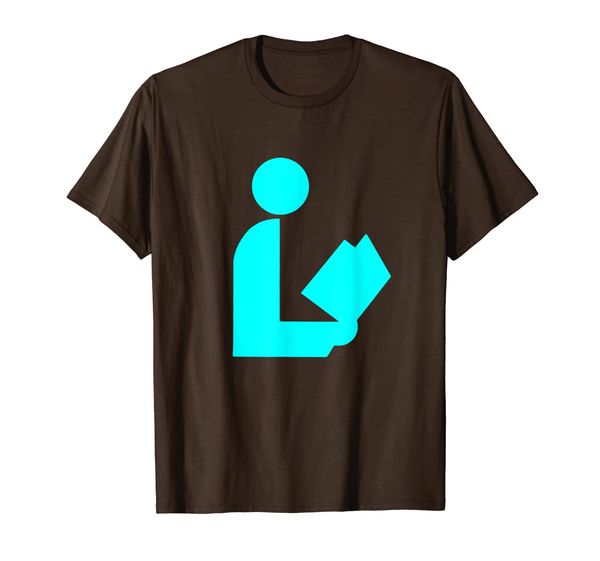 

teal/aqua library road sign librarian summer reading t-shirt, White;black