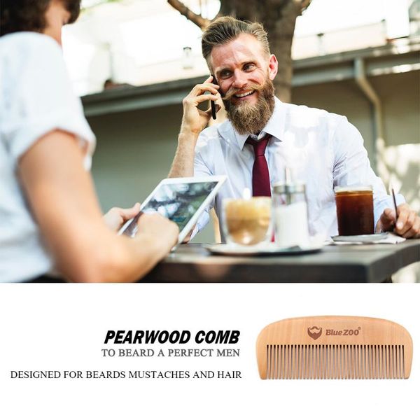 

hair brushes brush women massage bamboo combs anti-static detangling reduce loss styling tool barber accessories, Silver