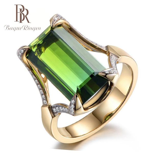 

cluster rings bague ringen gold color created chrysoberyl wedding engagement women's 925 sterling silver jewelry gemstone ring wholesal, Golden;silver