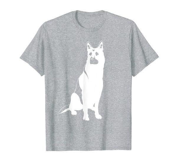 

german shepard dog cool gifts idea t-shirt, White;black
