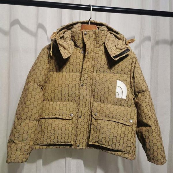 

luxury mens designer jackets brand down with letter highly quality winter coats sports parkas clothings s, Black;brown