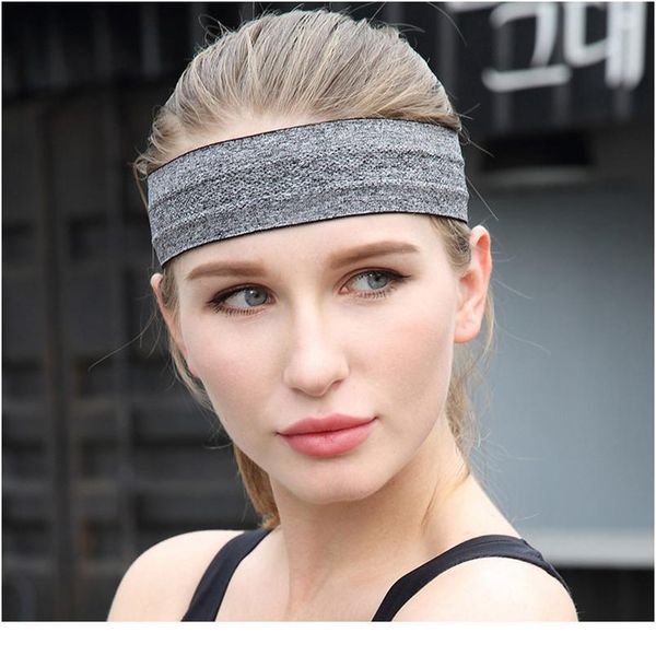

sports headband running hair band sweat band men and women sweatband yoga hair bands sweat bands sports safety jlljzc, Yellow;black