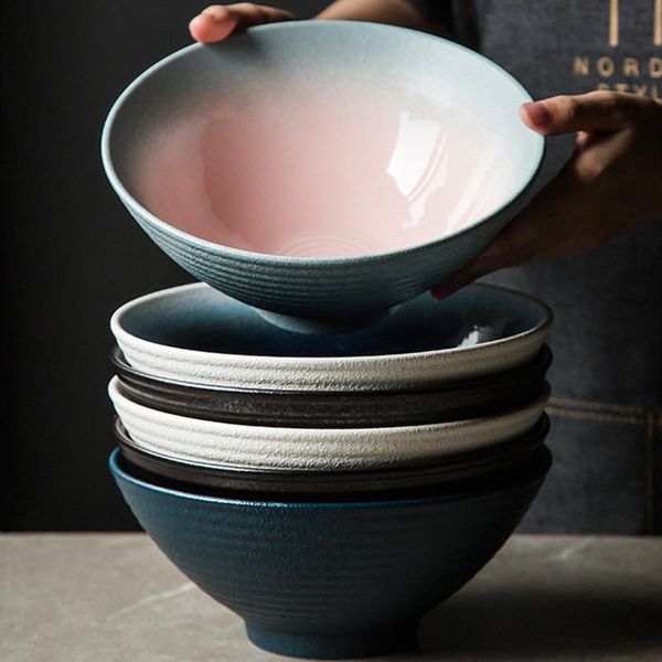 

bowls japanese ceramic bowl ramen salad creative household restaurant tableware