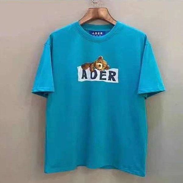 

new nova chegada ader erro t-camisa 3d tintura dormir urso impresso t 2021 homens mulheres 1:1 alta qualidade casal s vero primavera 82e, Black