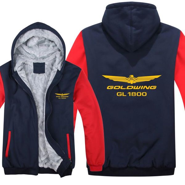 

men's hoodies & sweatshirts 2021 for goldwing gl1800 men fashion wool liner jacket hoody, Black