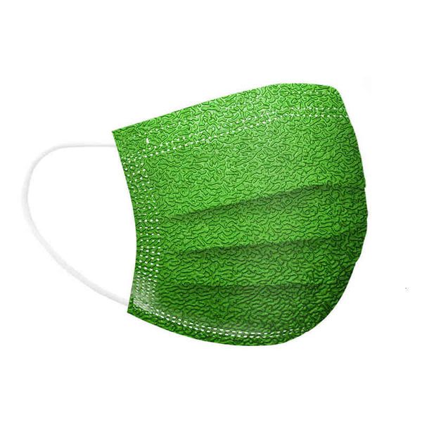 

disposable chilen's printed denim mask dust protection breathable