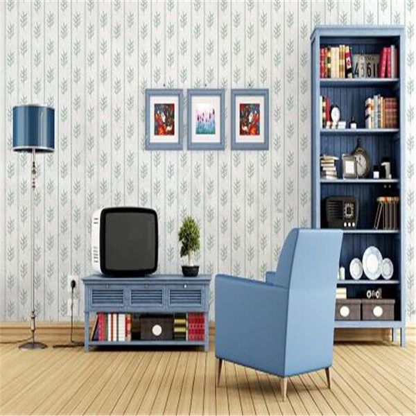 

wallpapers japanese style wallpaper non-woven murals mori girl fresh leaves for bedroom simple sticker