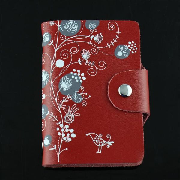 

card holders holder quality soft pu leather purse wallet money coins bag pocket, Brown;gray