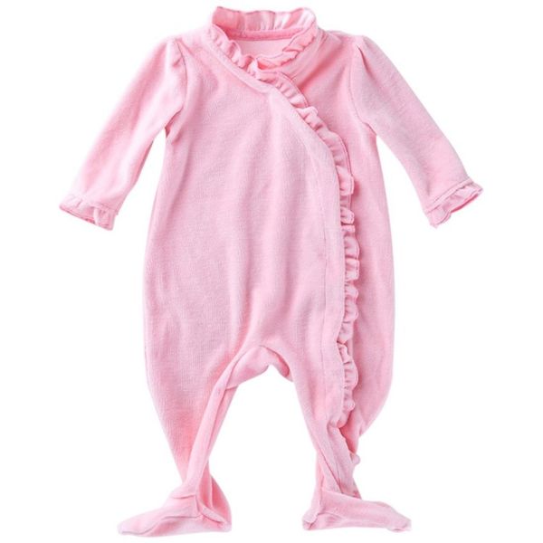 

long-sleeved baby one-piece baby clothes, Black;white