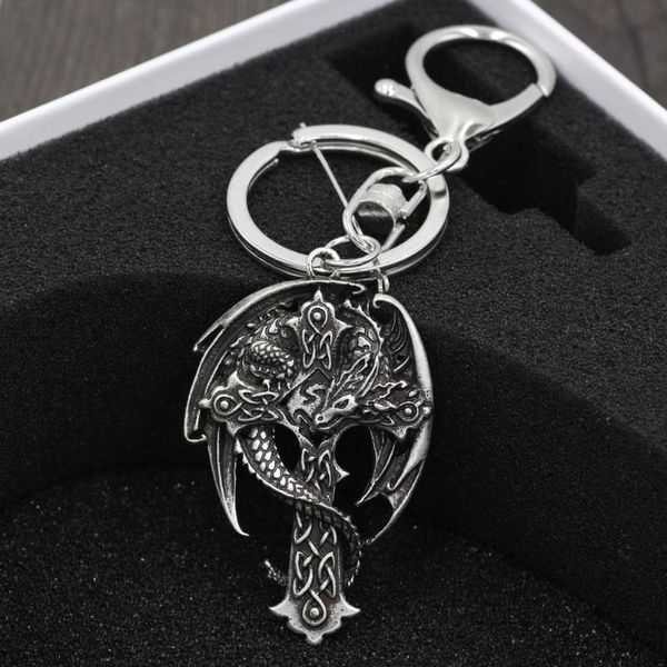 

keychains xcc antique men nrose celtic in cross guardian crossreligious keychain, Silver