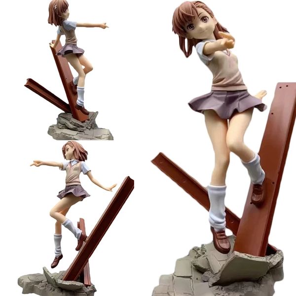 

Magical Banned Book Catalog Misaka Mikoto Toys 26cm PVC Movable Action Figure Figma Model Anime Doll Collectible Gift Uniform