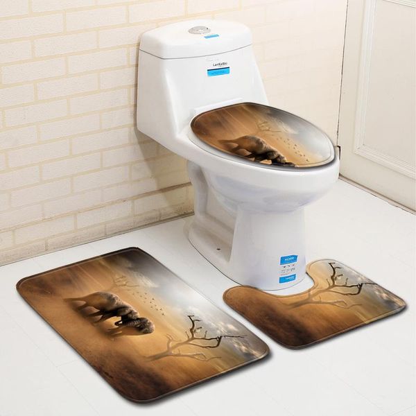 

bath mats nordic toilet mat carpet rug sets bathroom shower room carpets flannel anti slip 3 pieces
