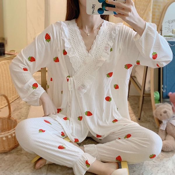 

8582 new pregnant women's wear summer thin breast-feeding go out mother's style modal spring clothes autumn pants for, White