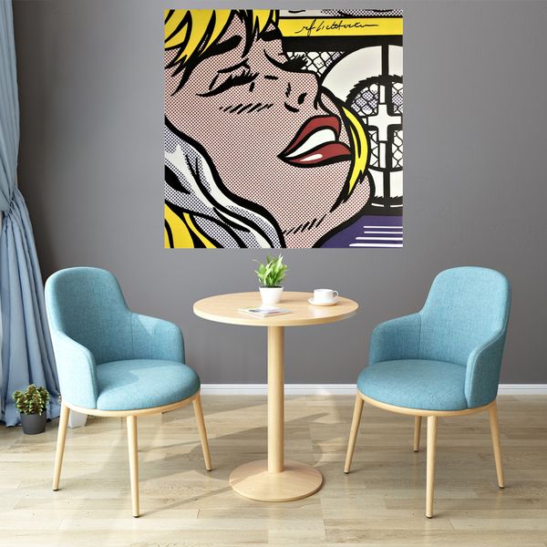 

roy lichtenstein shipboard girl home decor handcrafts /hd print oil painting on canvas wall art canvas picture 210219