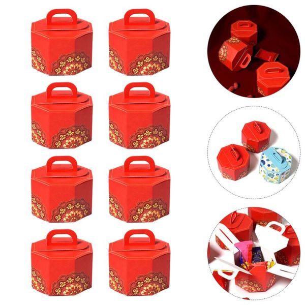 

gift wrap 50pcs chinese-styled candy boxes festival package box for wedding use