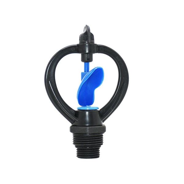 

watering equipments 1/2" 3/4" male thread 360 degree automatic rotary nozzle lawn sprinkler garden heart shape 1pcs