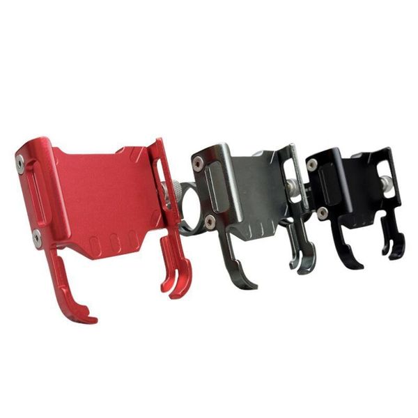 

car & truck racks aluminium alloy bicycle adjustable phone holder motorcycle handlebar mount handle support for smartphone