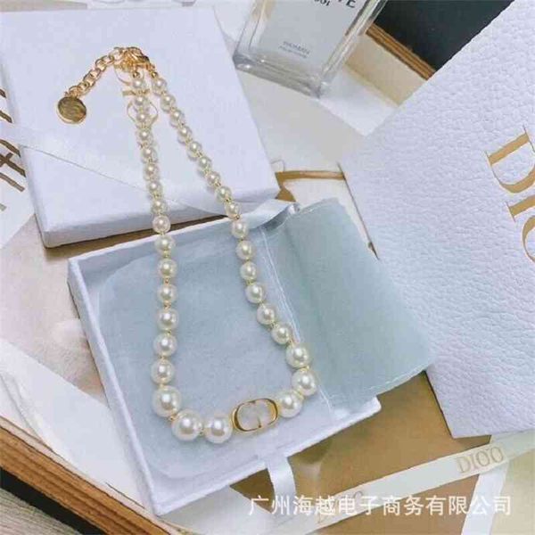 

special offer 75% off outlet online new pearl necklace versatile clavicle necklace women's fashion net red simple cool style, Silver