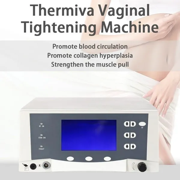 Sistema di generatore RF per macchina di ringiovanimento vaginale Thermiva professionale per dimagrimento per uso in salone DHL CE