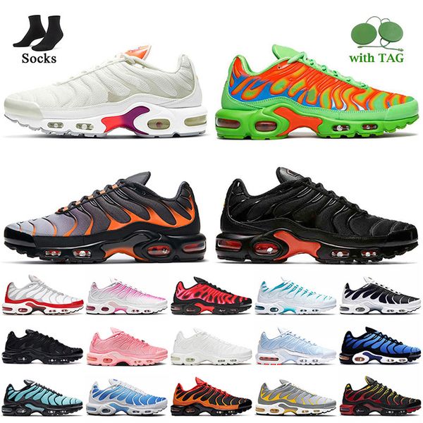 

plus tn se big size eur 46 running shoes womens mens trainers tns pink mean green triple white black oreo university red sports sneakers ten