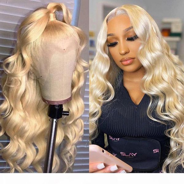 

frontal wig pre plucked water wave wig 13x6 deep t part lace front wigs human hair transparent lace wig, Black;brown