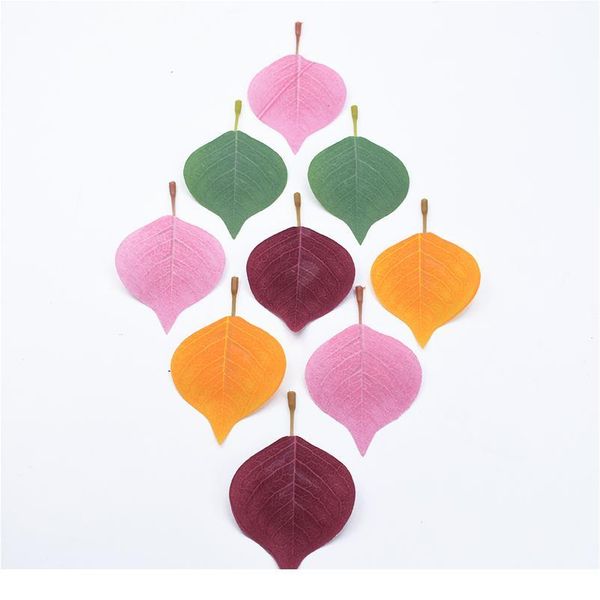 

100pcs wholesale artificial plants home decoration accessories wedding decorative flowers wreaths diy gifts box silk ros jllqch