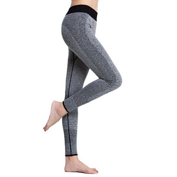 

women's leggings 2021 spring-autumn fitness high waist elastic women workout legging pants, Black