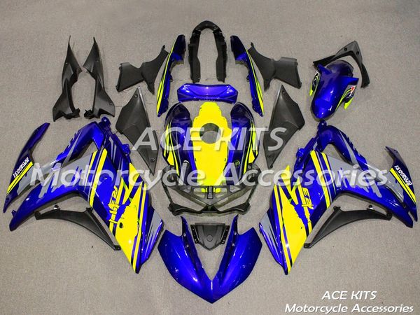 ACE KITS Carenatura 100% ABS Carene moto per Yamaha R25 R3 15 16 17 18 anni Una varietà di colori NO.1609