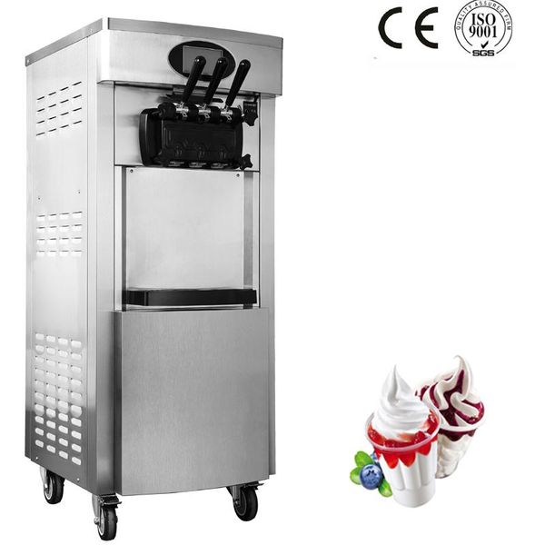

ice cream making machine 3 flavors soft 2200w for business with by sea