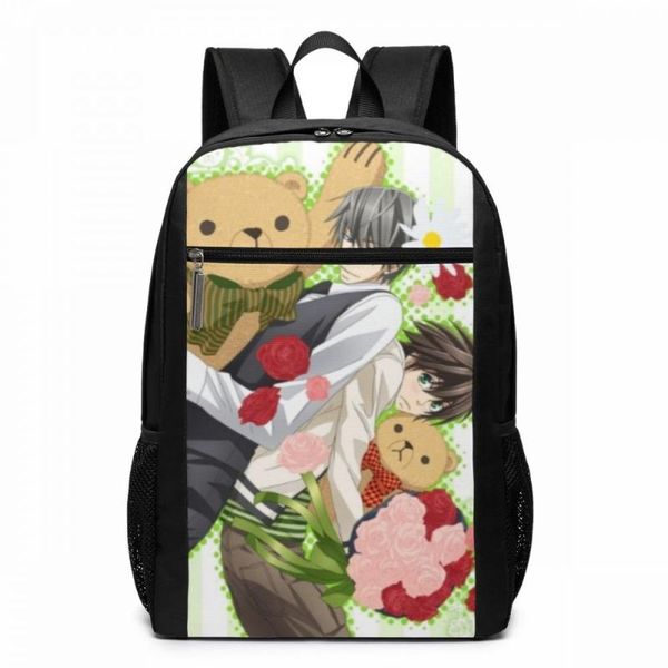

backpack hatsukoi lovaki backpacks street teenage bag trendy print multi pocket men - women bags