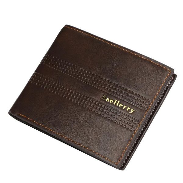 

wallets 2021 men's wallet short korean business leather thin multi-card embossed coin purse simple open soft, Red;black