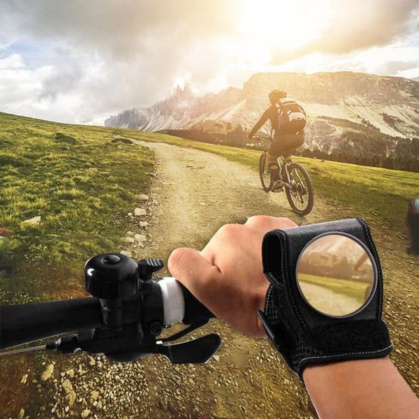 

bike groupsets bicycle rearview mirror wristband riding wide range y adjustable