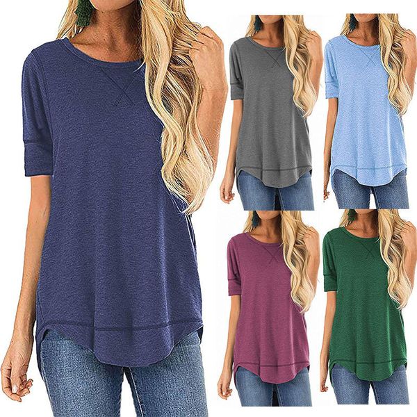 

2021 new casual t shirt blusas harajuku ladies tee camis fashion women t-shirt camiseta mujer summer tshirt woman clothes p19w, White