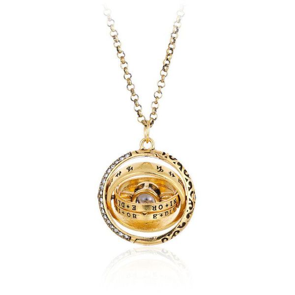

charms astronomical ball projection necklace 100 language i love you pendant, Bronze;silver