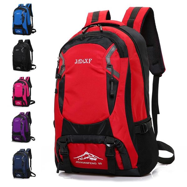 

backpack 50l men's climbing bag waterproof nylon lapmen rucksack outdoor sports travel hiking camping woman multi-pocket