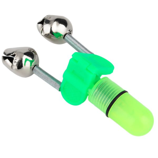 

night fishing rod tip red light twin bells ring fish bite bait alarm item code: focalvalue5841 wholesale