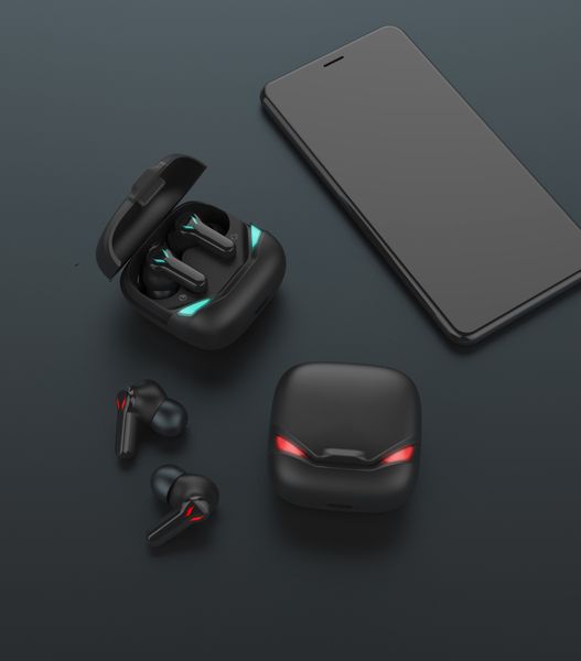 A70 TWS Gaming Bluetooth-гарнитура Professional Wireless Now Lastency Наушники в ушных спортивных наушниках со встроенным микрофоном