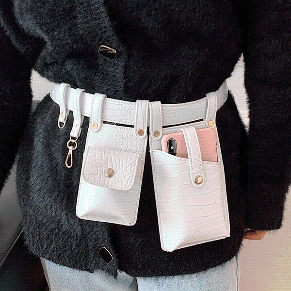 

evening bags female fashion stone pattern belt designer chest crossbody bag for girls purse women sac