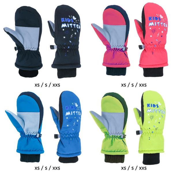 

ski gloves kids waterproof thinsulate lining mittens winter warm snow sport