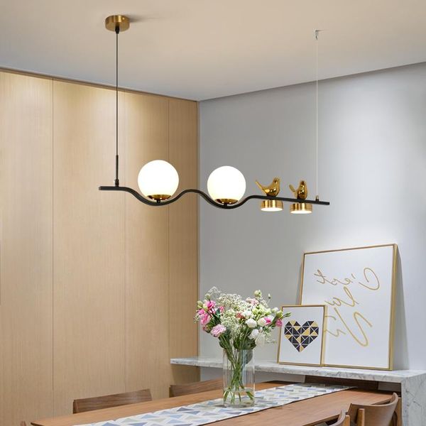 

pendant lamps 3 heads cord ceiling loft for kitchen led lights dining room hanging light fixture lighting