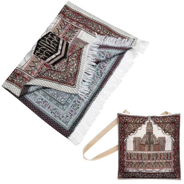 

carpets clispeed portable prayer mat tassel rug muslim carpet with storage bag