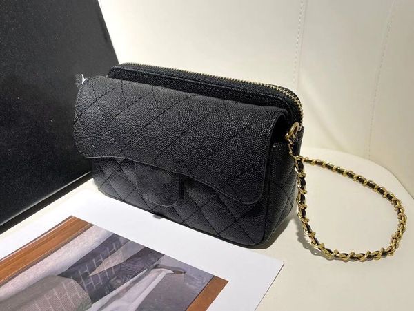 

clutch crossbody bags r handbags onthego chain quilted leather bag handbag (18x10x6cm) black tote fashion shoulder pochette purse luggage