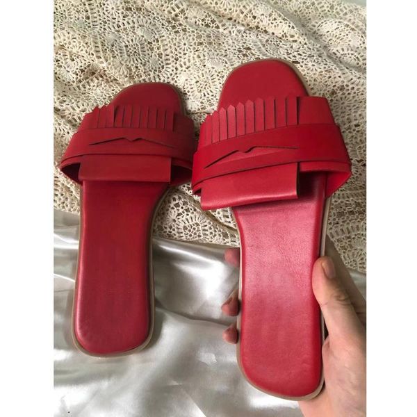 

slippers summer flat sandals solid color open toe fashion outdoor vacation beach shoes comfortable women's plus size 41, Black