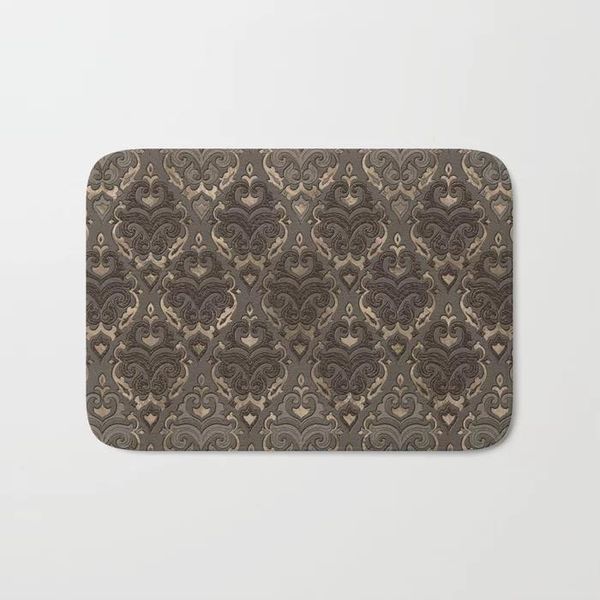 

bath mats nordic doormat oriental pattern pastels and brown rug non-slip floor outdoor indoor front door mat bathroom rugs
