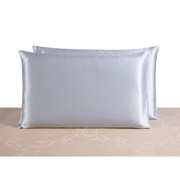 

pillow case 7 silk pillowcase both sides 100% pure mulberry soft comfortable 19 momme 50*75 cm
